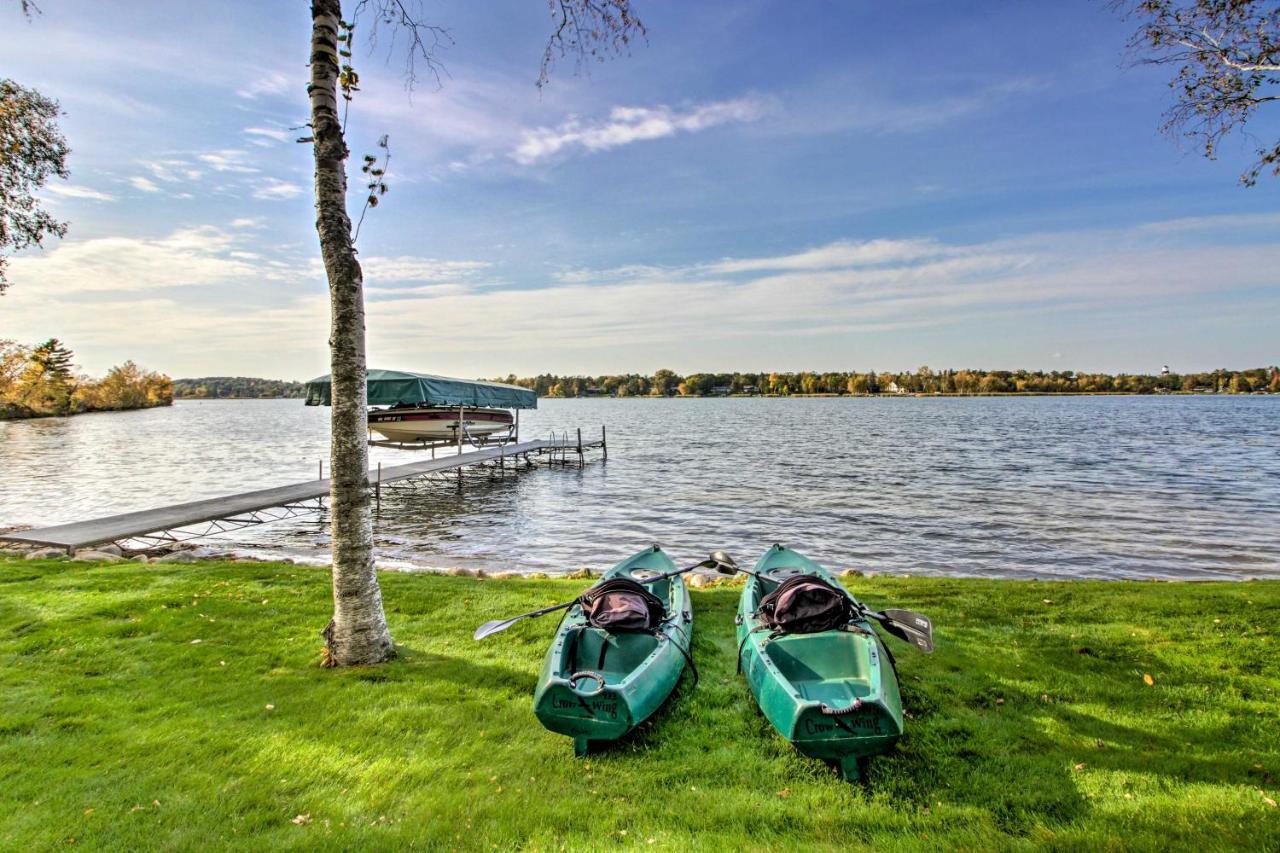Pelican Lake Getaway On Stunning Peninsula! Pequot Lakes Exteriör bild